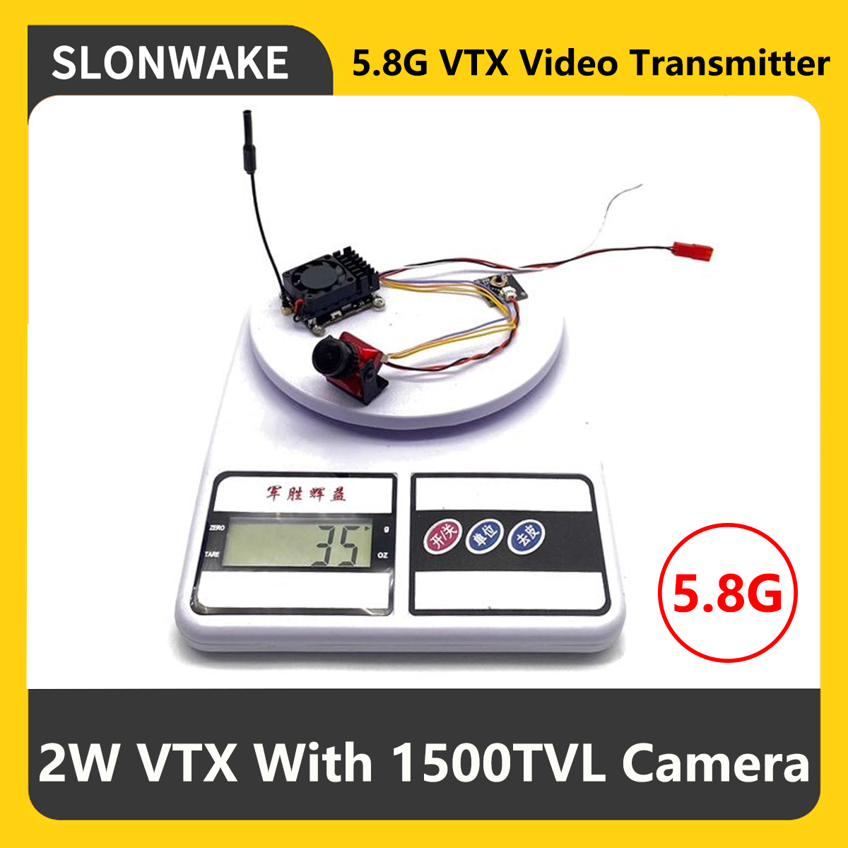 Drone Rc Accessories - SLONWAKE 5.8G 2000mW FPV VTX Sender