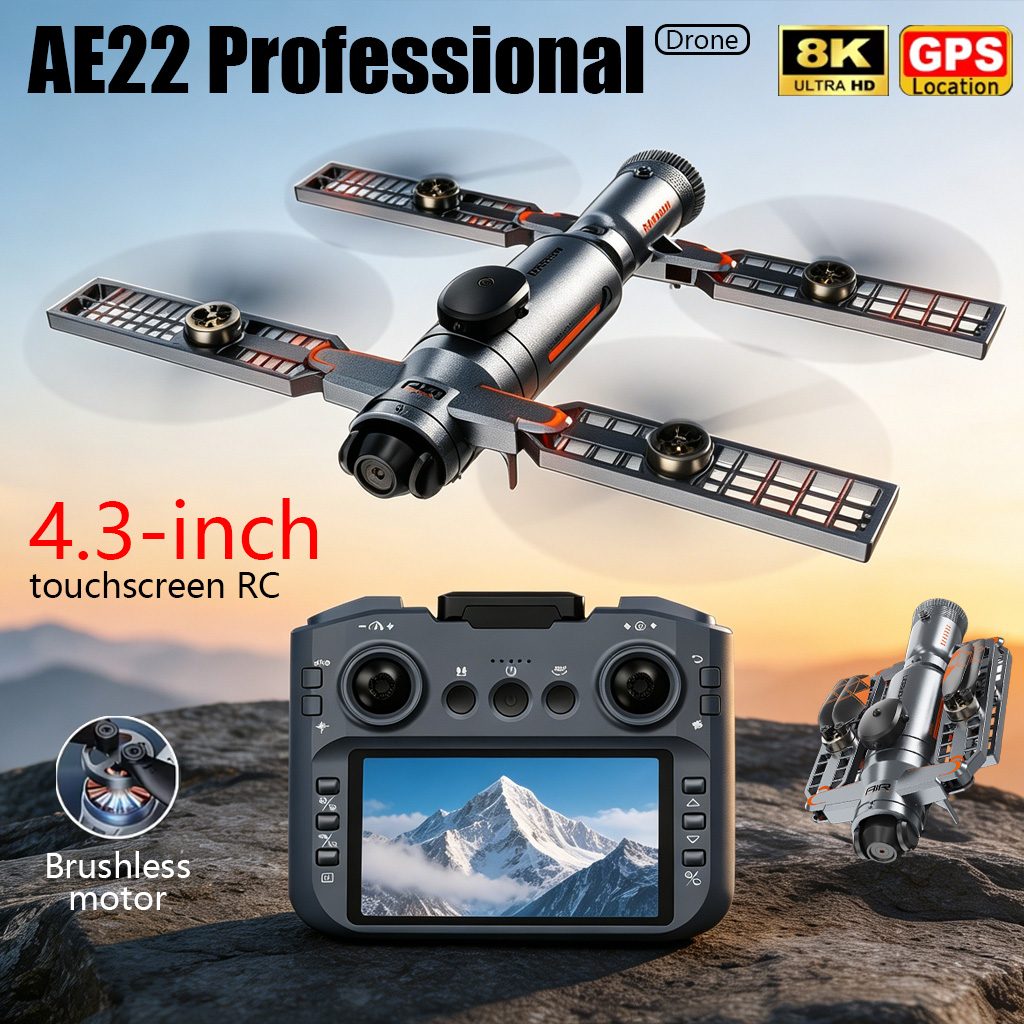 Drone Rc Foldable - Verbesserte AE22 PRO MAX Faltbare Drohne