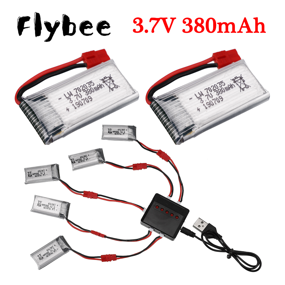 Lipo Battery Charger - 3,7 V 380mAh Lipo batterie mit
