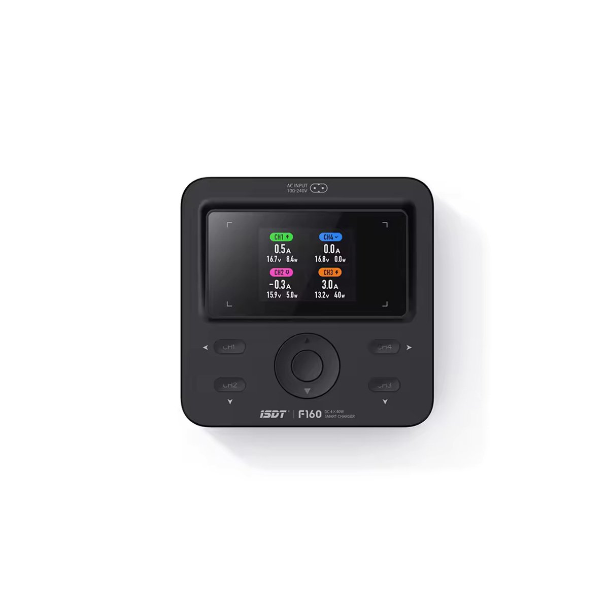 Lipo Battery Charger - ISDT F160 AC/DC Quad Smart-Ladegerät für
