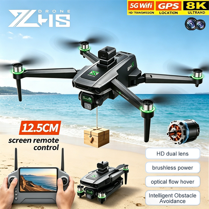 Drone Pro Rc Ufo - Professionelle ZH8 Ferngesteuerte Mini-Drohne 8K FPV