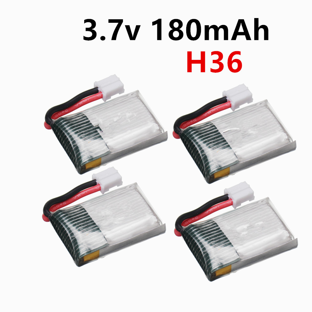 Drone Vs Rc Helicopter - 3,7V 180mAh 651723 Lipo-Akku mit Ladegerät