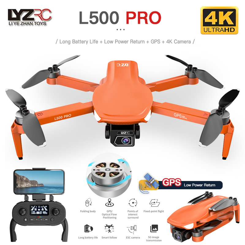 L500 PRO GPS Drone 4K Profesio – Drone Vs Rc Helicopter Bewertung und Preis