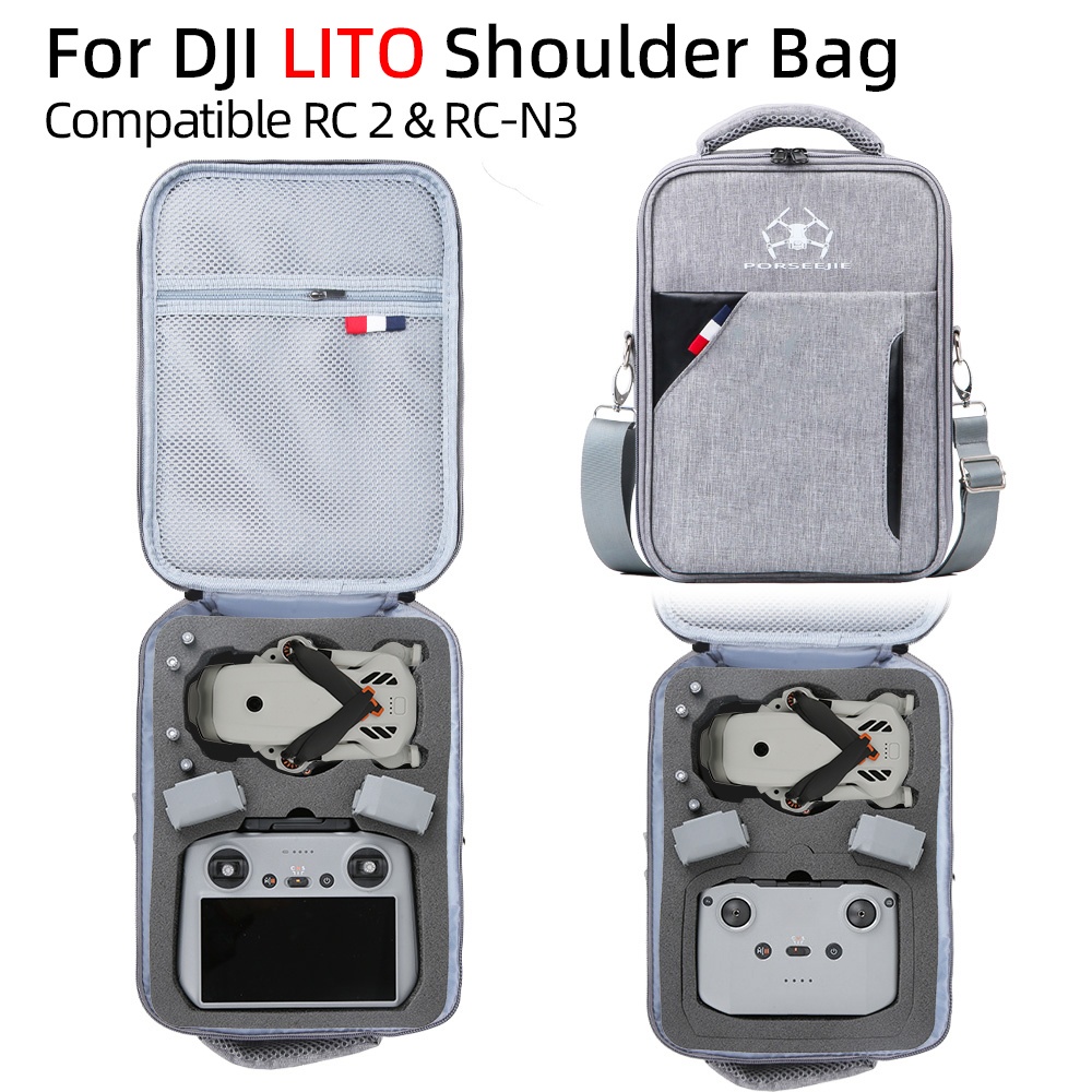 Für DJI LITO Schultertasche ko – Drone Dji Rc N3 Bewertung und Preis