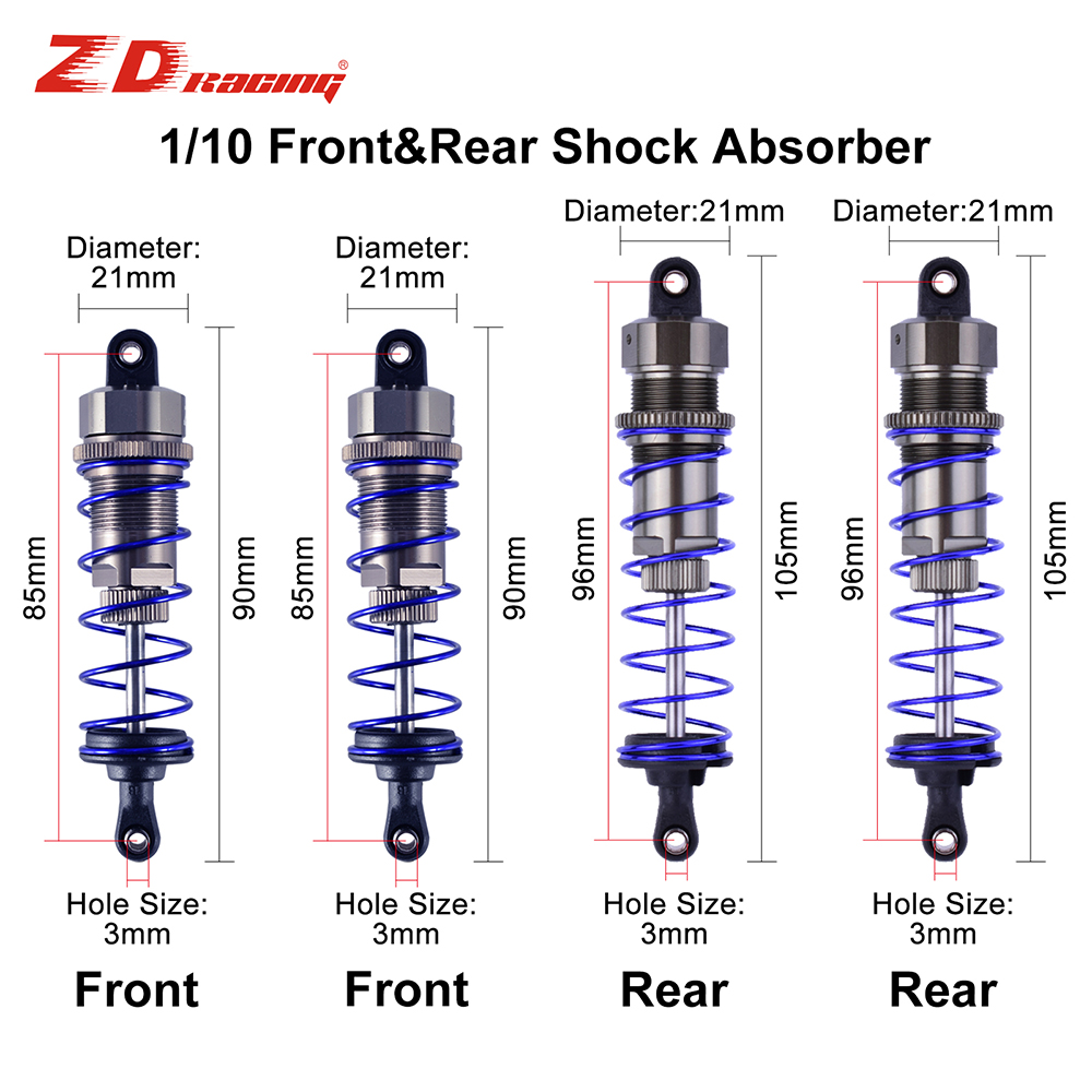 2 Stücke ZD Racing 105mm Front – Rc Suspension Arm Bewertung und Preis