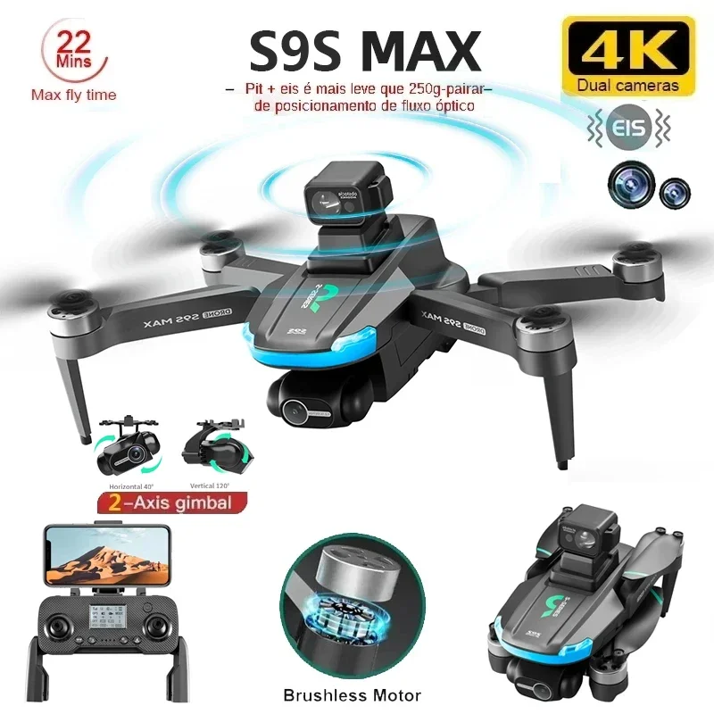 NEUE S9S MAX MINI Drone 4K 2-A – Drone Ae Rc Bewertung und Preis
