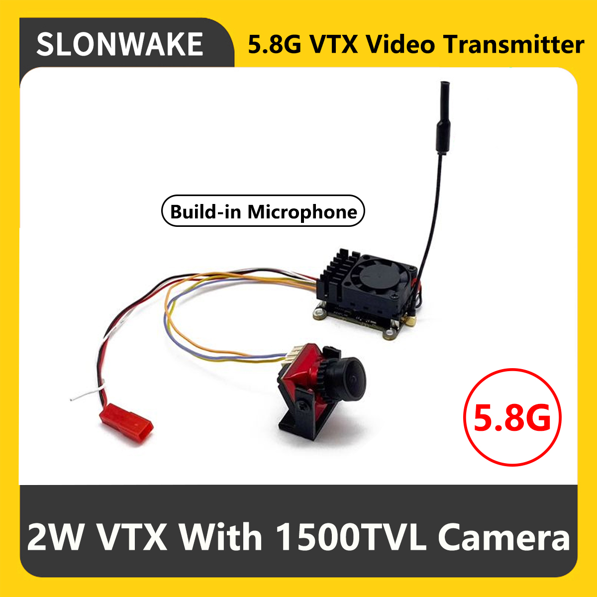 SLONWAKE 5.8G 2000mW FPV VTX S – Drone Rc Accessories Bewertung und Preis
