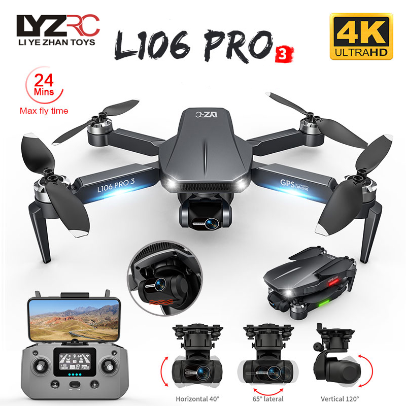 L106 Pro 3 Drohne 5G WIFI FPV  – Drone Rc Foldable Bewertung und Preis