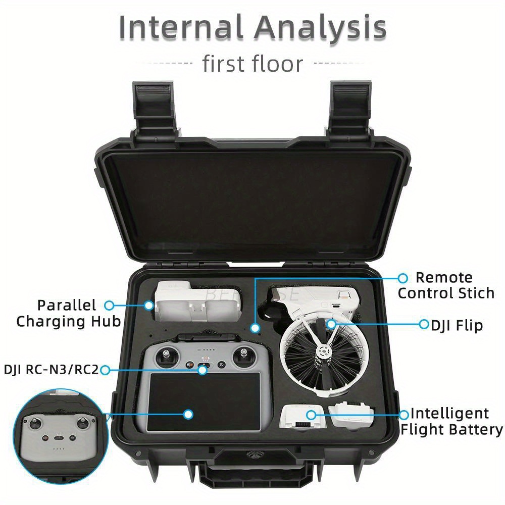 Für DJI Flip Hartschalen-Aufbe – Drone Dji Rc N3 Bewertung und Preis